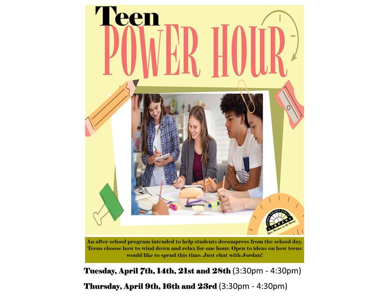 Teen Power Hour flyer